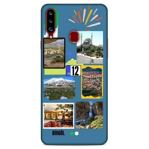 Lopard Samsung Galaxy A20s Uyumlu Kılıf Şehirli ※ (12) Bingöl Koruyucu Silikon