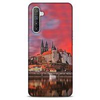Oppo Realme XT Kılıf Almanya (30) Silicone Case Nehir Şato