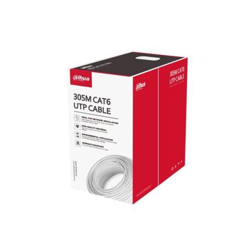 DAHUA PFM923I-6UN-C, CAT6 305m, 23AWG 0.53mm, UTP, %100 Bakır, LSZH Halogen Free Kablo, Mavi Renk