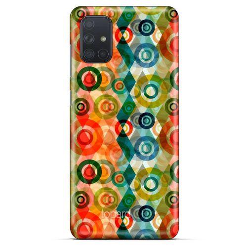 Samsung Galaxy M51 Kılıf Pastel Renkler (31) TPU Kılıf Kırmızı Yeşil