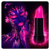 Uv Neon Pembe Ruj – Karanlıkta Parlayan Makyaj Boyası