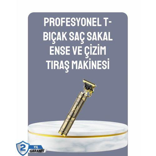 Lcd Ekranlı Şarjlı Tıraş Makinesi Erkek Saç Sakal Kesme