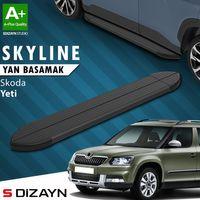 S-Dizayn Skoda Yeti Skyline Siyah Yan Basamak 173 Cm 2009-2017 A+ Kalite