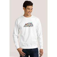 Arctic Monkeys Leave Before The Lights Baskılı Beyaz Erkek Sweatshirt