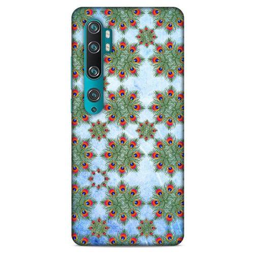 Xiaomi Mi Note 10 Pro Kılıf Desenli Özel Seri Tüyler (24) Darbe Emici Kılıf