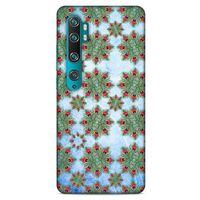 Xiaomi Mi Note 10 Pro Kılıf Desenli Özel Seri Tüyler (24) Darbe Emici Kılıf