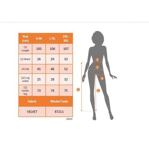 Kadın Yüksek Bel Paçaya Doğru Genişleyen Kadife Pantolon