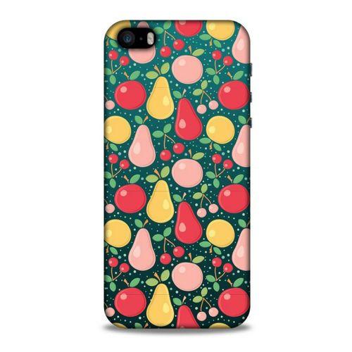 Frutix Meyve Mix 01 Apple Iphone 5 Kılıf Desenli Silikon
