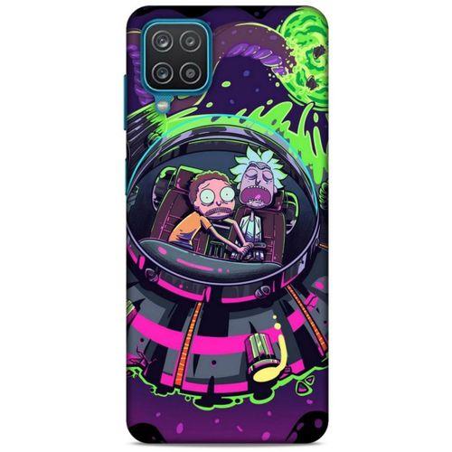 Samsung Galaxy A12 Uyumlu Kılıf Rick And Morty (21) Koruyucu Kapak Brad