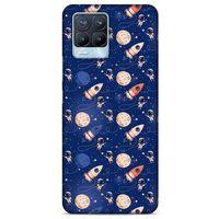 Realme 8 Pro Uyumlu Kılıf Mavi Delisi (30) Silicone Case Galaksi
