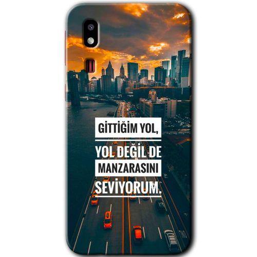 Potkal Hediye Fabrikası Samsung Galaxy A2 Core Kılıf HD Desen Baskılı Arka Kapak - Manzara Seviyorum