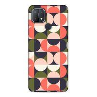 Oppo A15s Uyumlu Kılıf Insomnia (42) Rugged Armor Kılıf Kare Daire