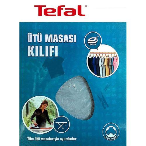 Tefal Ütü Masası Kılıfı Bezi Örtüsü Keçeli %100 Pamuk Yüksek Buhar Geçirgenliği 140x52 cm Dayanıklı Kumaş