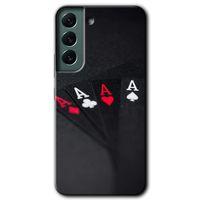 Galaxy S22 Kılıf HD Desen Baskılı Arka Kapak - Full As