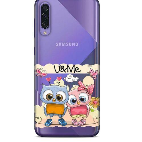 Zoologix (68) Samsung Galaxy A51 Şeffaf Kılıf Silikon Desenli