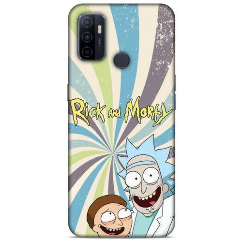 Huawei P40 Uyumlu Kılıf Rick And Morty (3) Kapak President Morty
