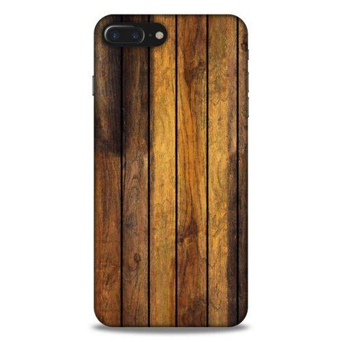 Lopard Apple Iphone 7 Plus Uyumlu Kılıf Wood'X (14) Lansman Kılıf Desenli