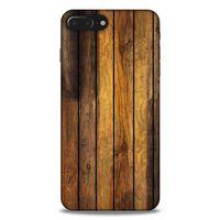 Lopard Apple Iphone 7 Plus Uyumlu Kılıf Wood'X (14) Lansman Kılıf Desenli