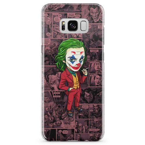 Samsung Galaxy S8 Kılıf Joker Arka Kapak Koruma Desenli Full Koruyucu