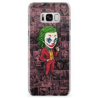 Samsung Galaxy S8 Kılıf Joker Arka Kapak Koruma Desenli Full Koruyucu