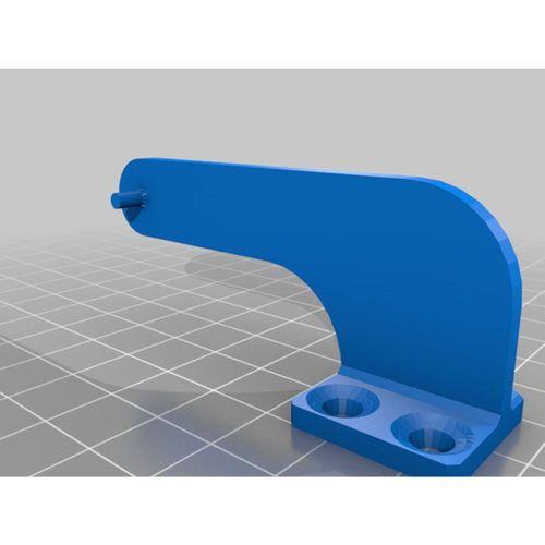 Uzun Perde Braketi 3D Baskı (Bu ürün Sadece Plastik parçadır - Almadan Önce Soru Sorabilirsiniz)