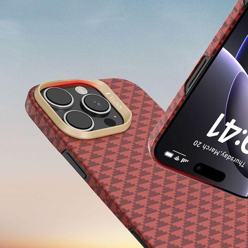 Apple iPhone 16 Pro Kılıf M-safe Şarj Özellikli Raptic Aramid Skin Origin Serisi Kapak