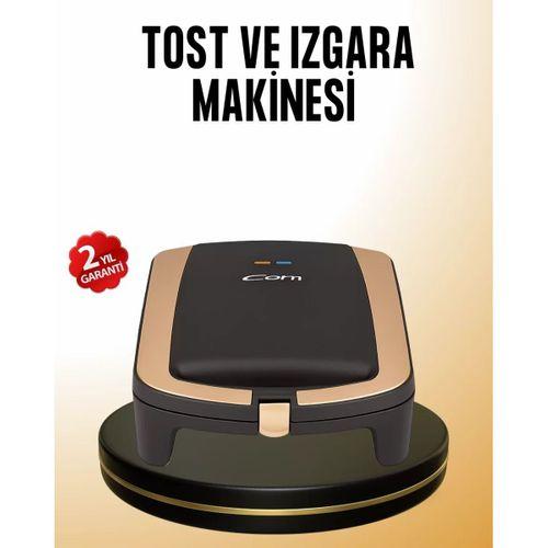 Tost Makinesi Hızlı Pişirme Teknolojisi 1500 Watt