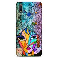 Lopard Casper Via S Uyumlu Kılıf Sürreal Yüzler ♀ (48) Bumper Kılıf Desenli