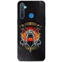 Realme 5i Uyumlu Kılıf Motorsiklet (8) Baskılı Kılıf Harley Davidson