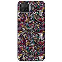 Graffitix (4) Desenli Silikon Kapak Oppo A73 Kılıf