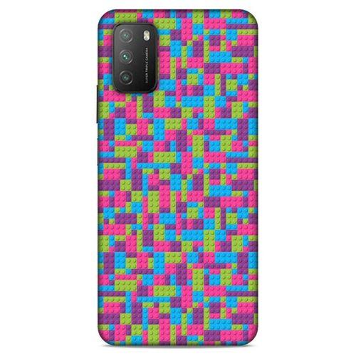 Lopard Xiaomi Poco M3 Uyumlu Kılıf BloX (4) Koruma Kılıfı Karışık Çok Renkli
