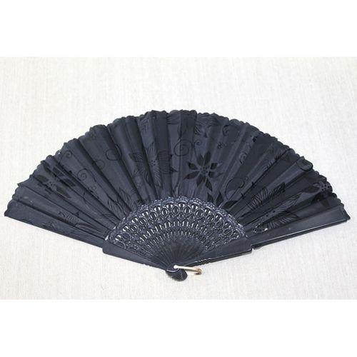 Plastik Siyah Yelpaze Alk3569