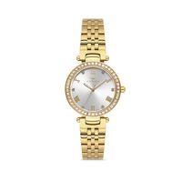 Ferro FL21593AWT-B Quartz Çelik Altın Rengi 30 mm Kadın Kol Saati