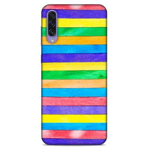 Lopard Samsung Galaxy A50s Uyumlu Kılıf Wood'X (22) Tam Koruma Kılıfı Desenli