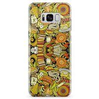 Samsung Galaxy S8 Plus Kılıf Çay Çeşitleri Arka Kapak Koruma Desenli Full Koruyucu