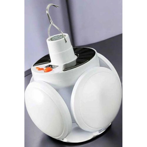 Güneş Enerjili Solar Aydınlatma Kamp Çadır Lambası Şarjlı Ampül Led Şarjlı El Feneri Işıldak