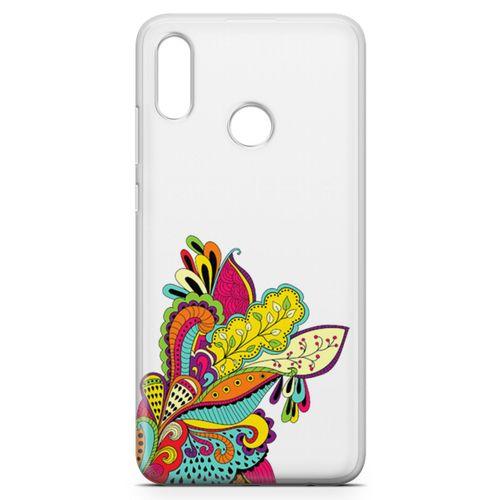 Huawei Y7 Prime 2019 Kılıf Hint Süsleri Arka Kapak Koruma Desenli Full Koruyucu