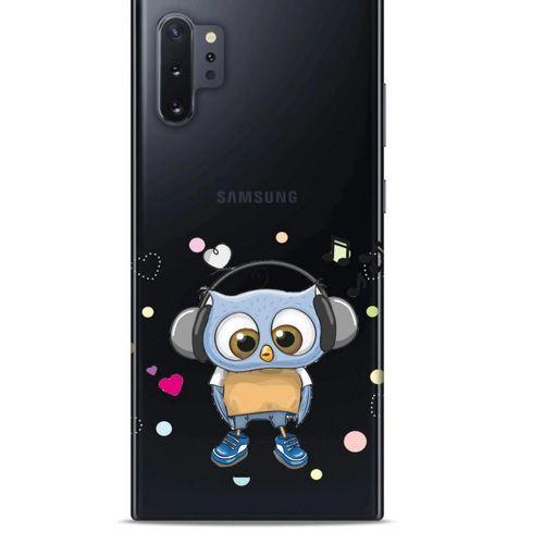 Zoologix (73) Samsung Galaxy Note 20 Ultra Şeffaf Kılıf Silikon Desenli