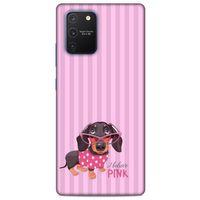Animax Pembeci Köpek Samsung Galaxy S10 Lite Kılıf Desenli Silikon