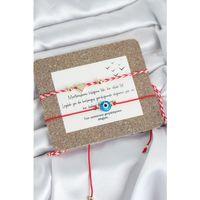 Marteniçka Bileklik 2'li Nazar ve Kalp Model