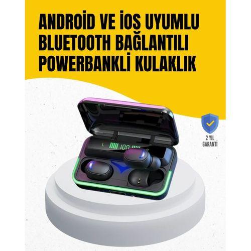 Su Geçirmez E10 Bluetooth Kulaklık Powerbank Ve Gürültü Engelleme