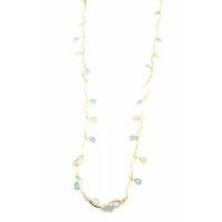 Taşlı Y Kolye - Altın