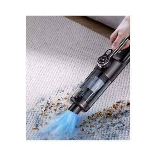 Işıklı Araç Süpürgesi Kablosuz 22.000 Pascal Çekim Gücü Vakum Ve Üfleme 2in1 10başlık Metal Filtreli