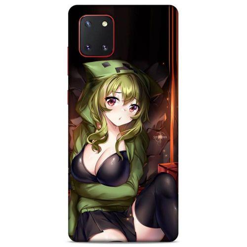 Lopard Samsung Galaxy Note 10 Lite Uyumlu Kılıf PiXel (34) Slim Armor Kılıf TNT Anime