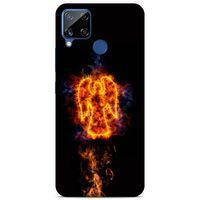 Lopard Oppo Realme C15 Uyumlu Kılıf FireX (6) Silikon Kılıf Melek