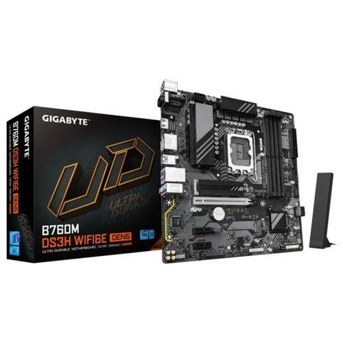GIGABYTE B760M DS3H WIFI6E GEN5 HDMI VGA DP 1700P