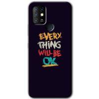 İnfinix Hot 10 Kılıf HD Desen Baskılı Arka Kapak - Everything