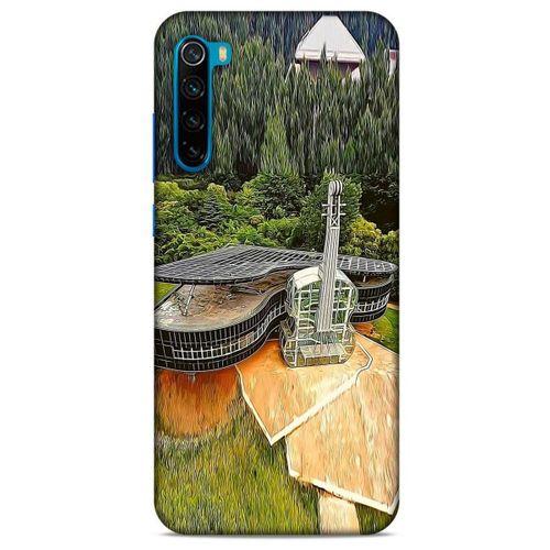 Xiaomi Redmi Note 8T Kılıf Dünya Mimarisi (31) TPU Kılıf Piano House Çin