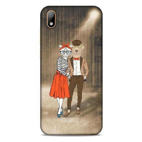 Huawei Y5 2019 Kılıf FunnyMaX (31) TPU Kılıf Kahverengi