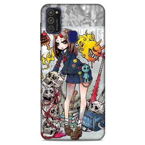 Samsung Galaxy M21 Uyumlu Kılıf Motorsiklet (34) Slim Armor Kılıf Harley Davidson